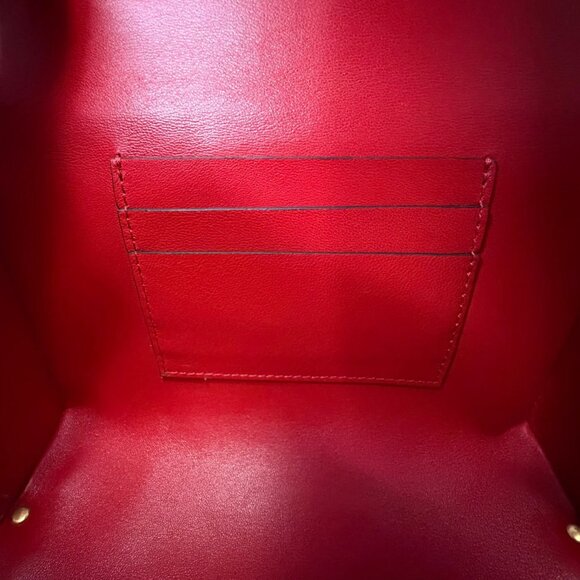 VALENTINO GARAVANI Alcove Rockstud Leather Box Top Handle Bag Pink - Picture 14 of 14